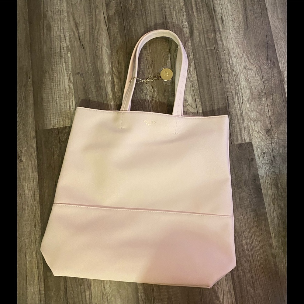 Pho leather pink blush bag